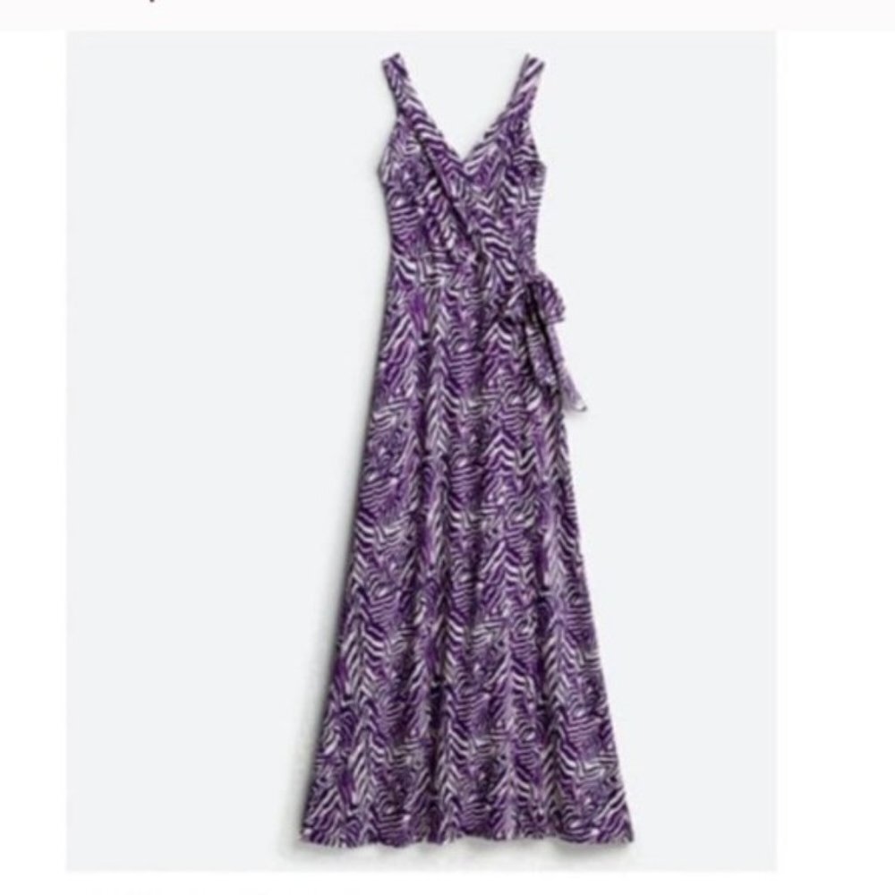 Market & Spruce Purple Maxi Dress
